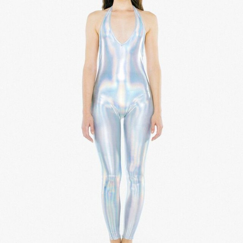 NEW American Apparel Catsuit Iridescent